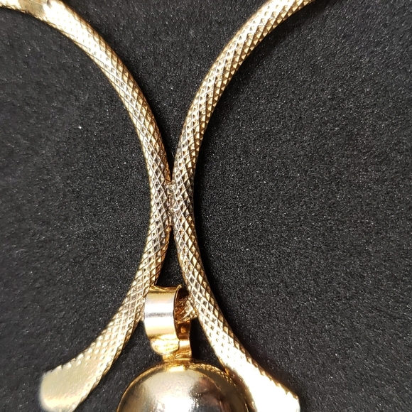 Sarah Coventry Gold Tone Adjustable Tassel Necklace Vintage 70s 80s - Picture 7 of 7